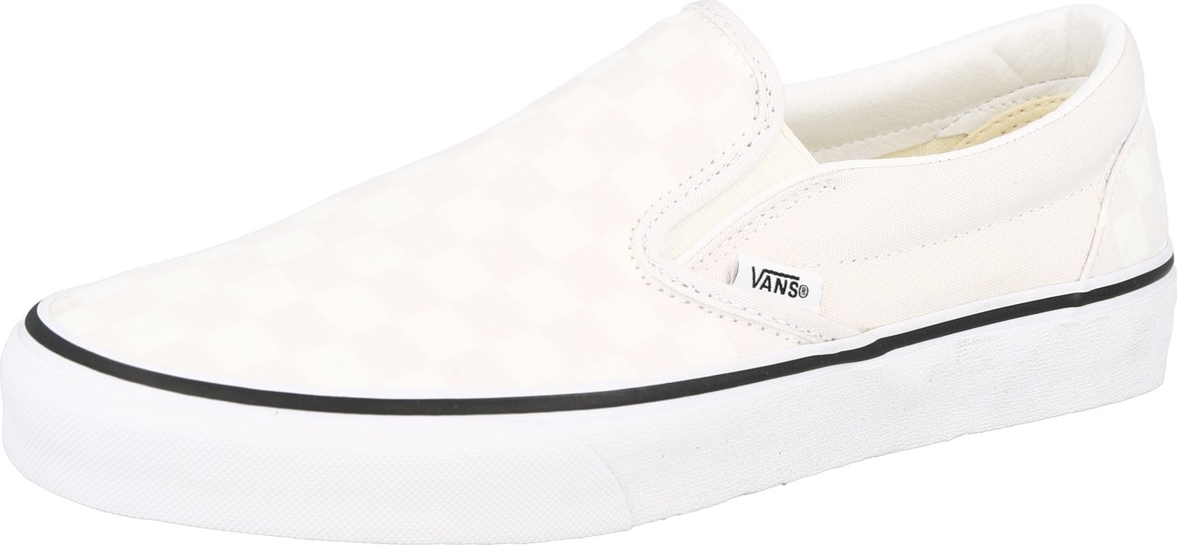 VANS Slip on boty světle šedá / bílá