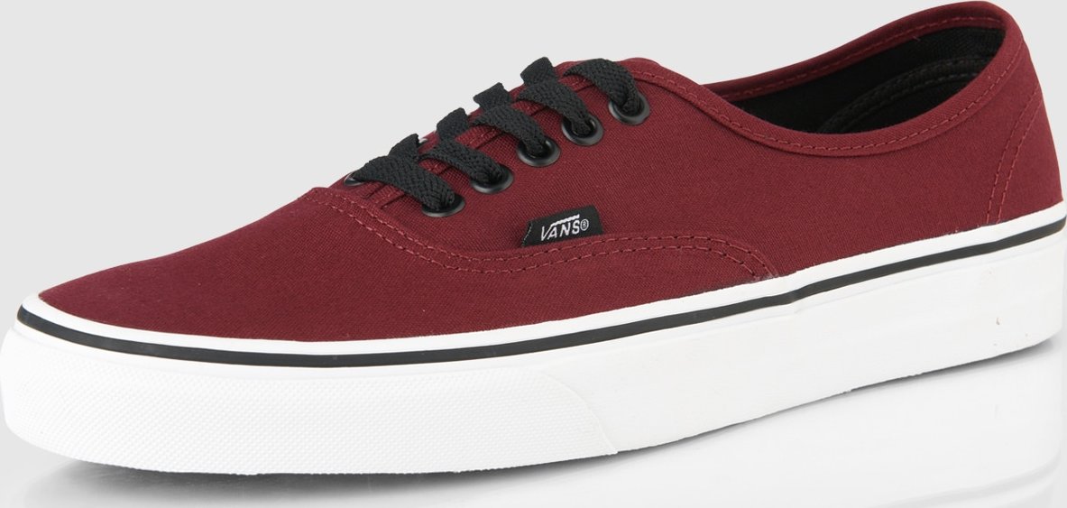 VANS Tenisky 'Authentic' bordó / černá