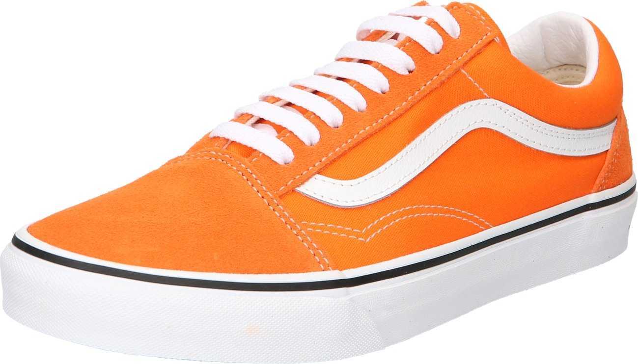 VANS Tenisky 'Old Skool' oranžová / bílá