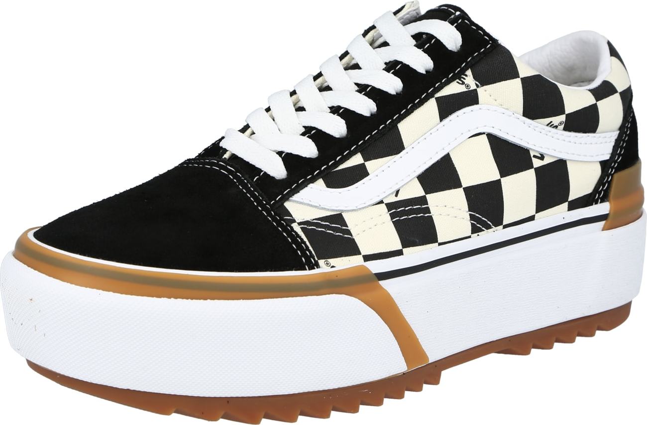 VANS Tenisky 'UA Old Skool Stacked' černá / bílá