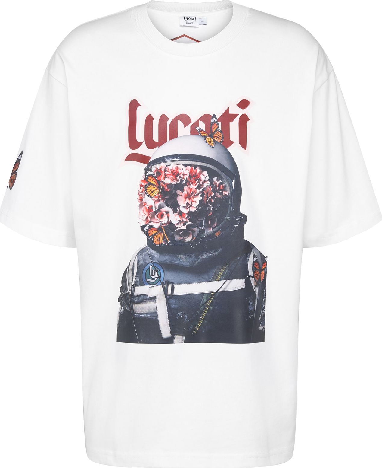 LYCATI exclusive for ABOUT YOU Tričko 'Light Astronaut' bílá