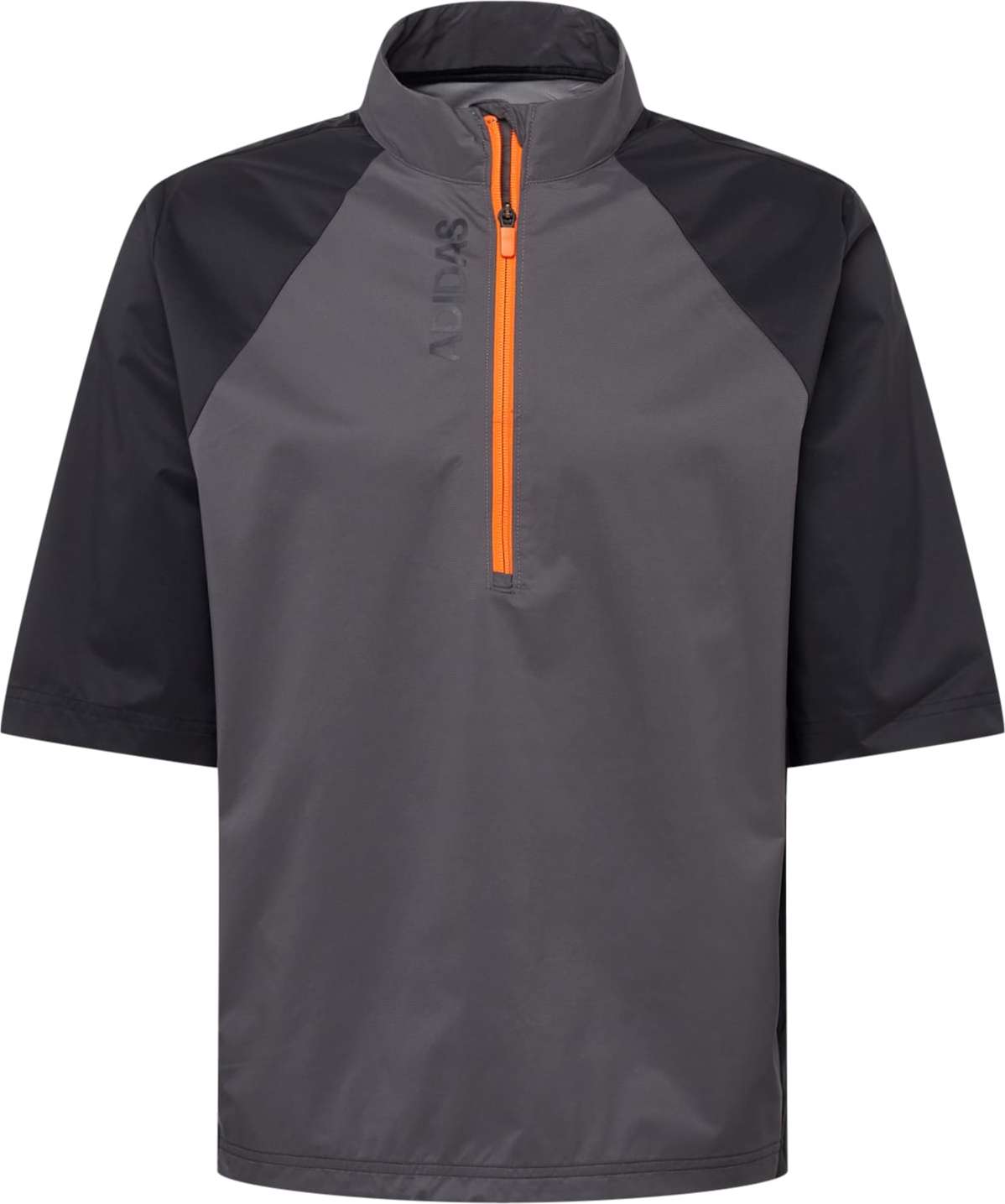 ADIDAS GOLF Funkční tričko tmavě šedá / oranžová / černá