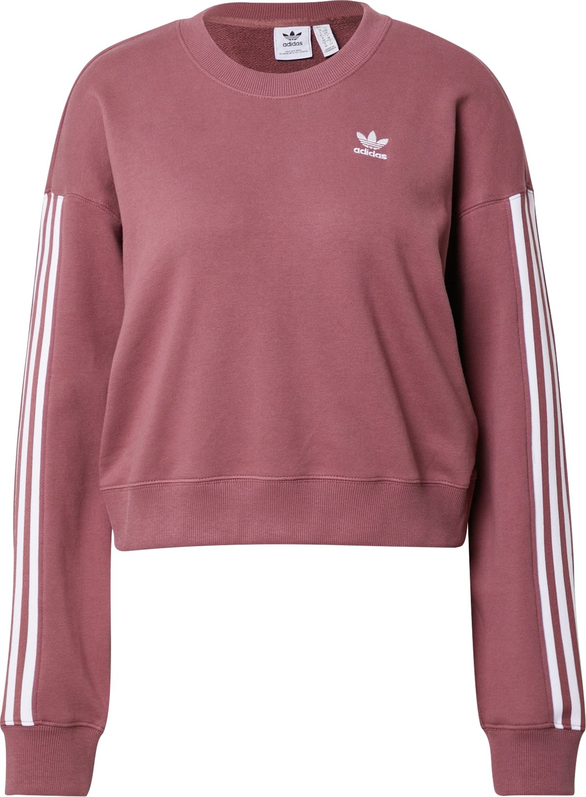 ADIDAS ORIGINALS Mikina bobule / bílá