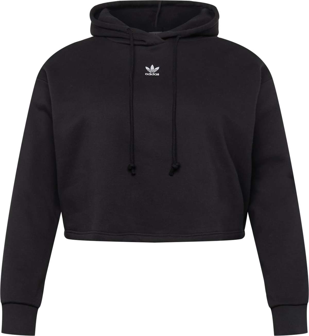 ADIDAS ORIGINALS Mikina černá / bílá