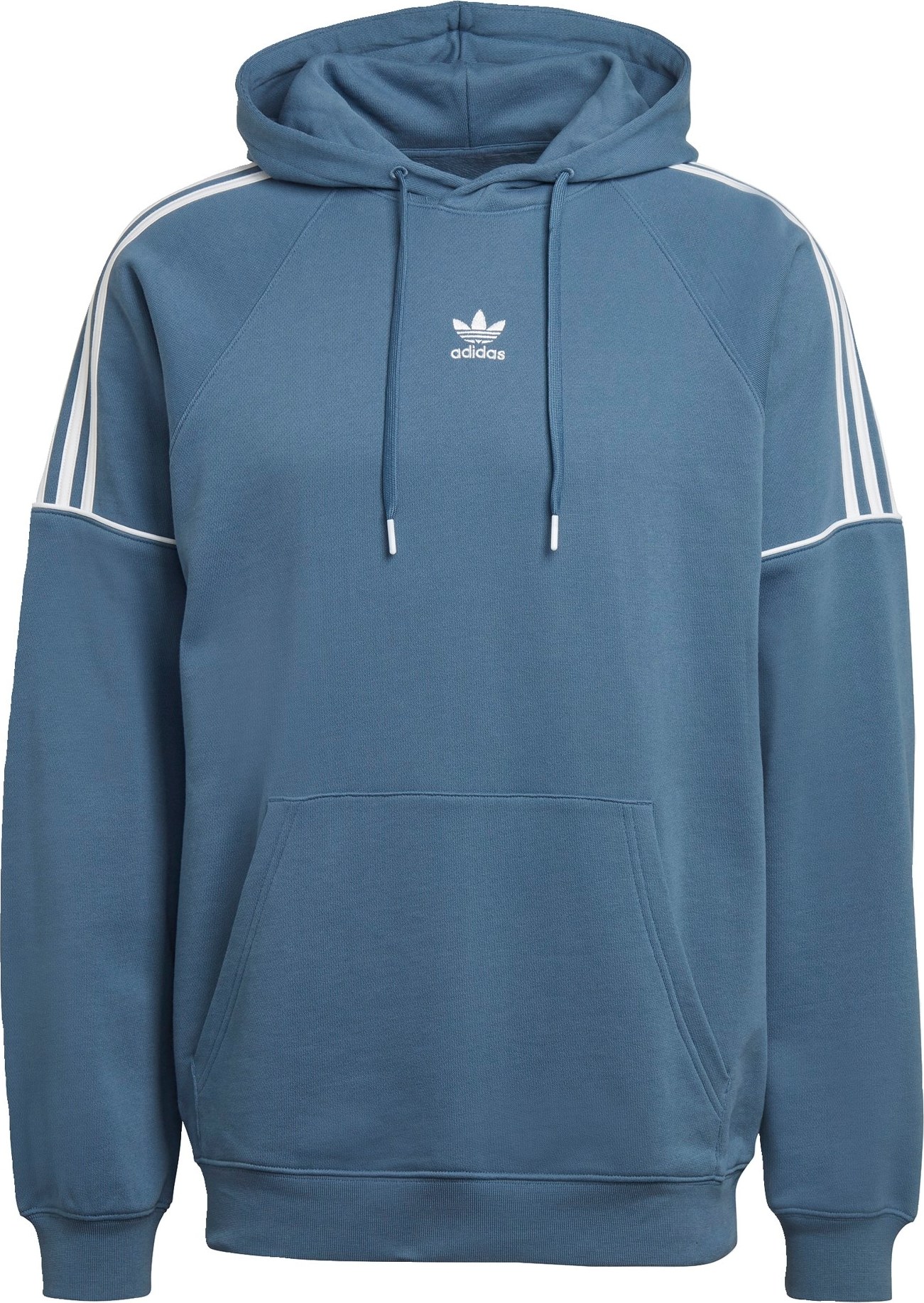 ADIDAS ORIGINALS Mikina kouřově modrá / bílá