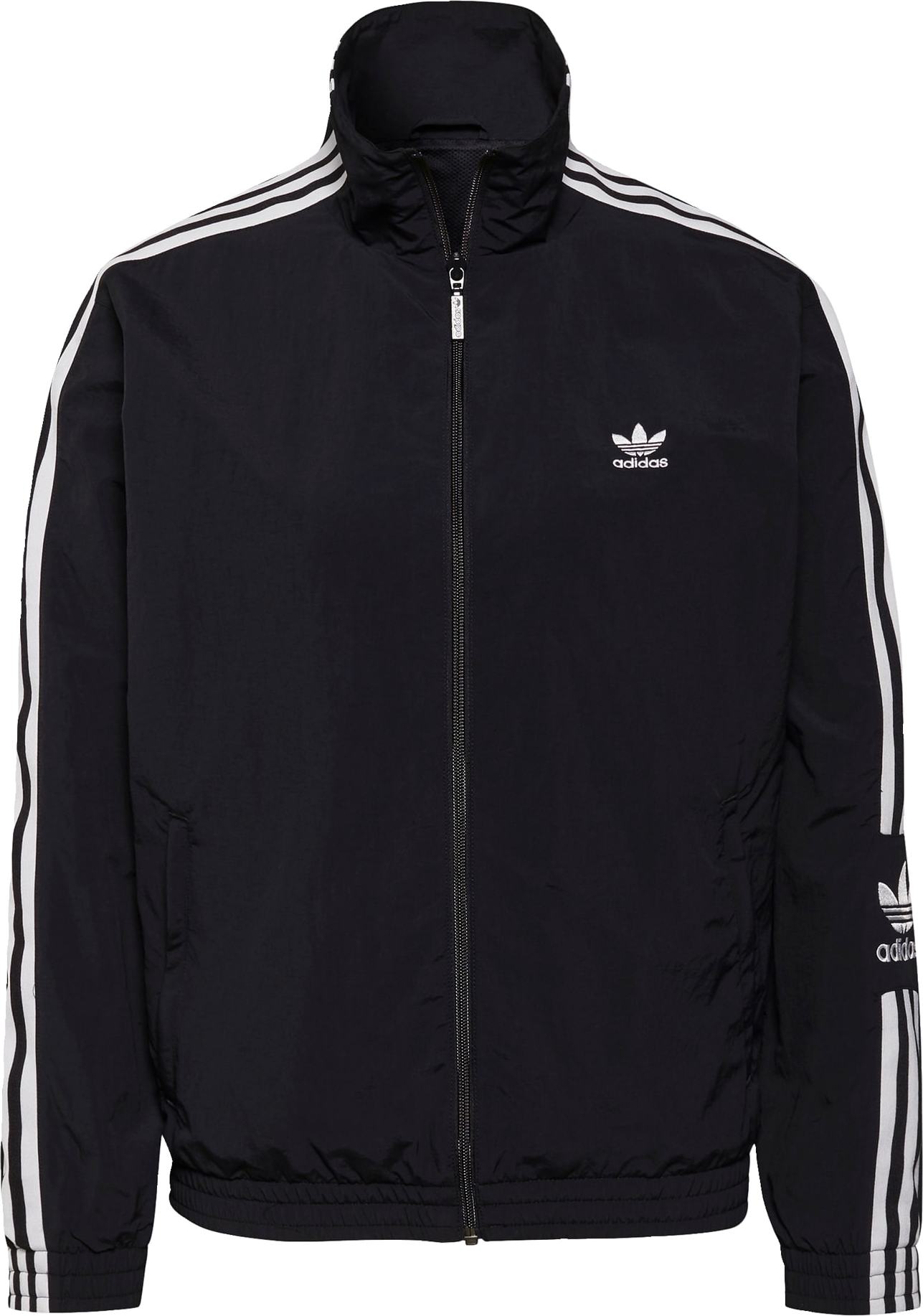 ADIDAS ORIGINALS Přechodná bunda černá / bílá