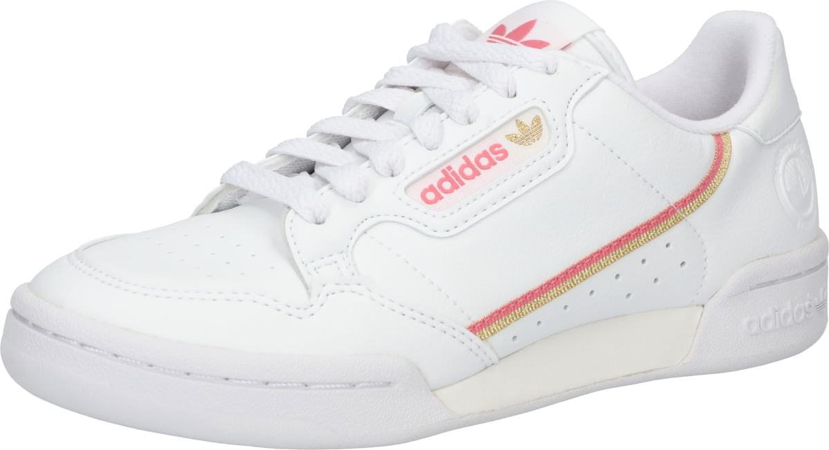 ADIDAS ORIGINALS Tenisky 'Continental 80' zlatá / červená / bílá