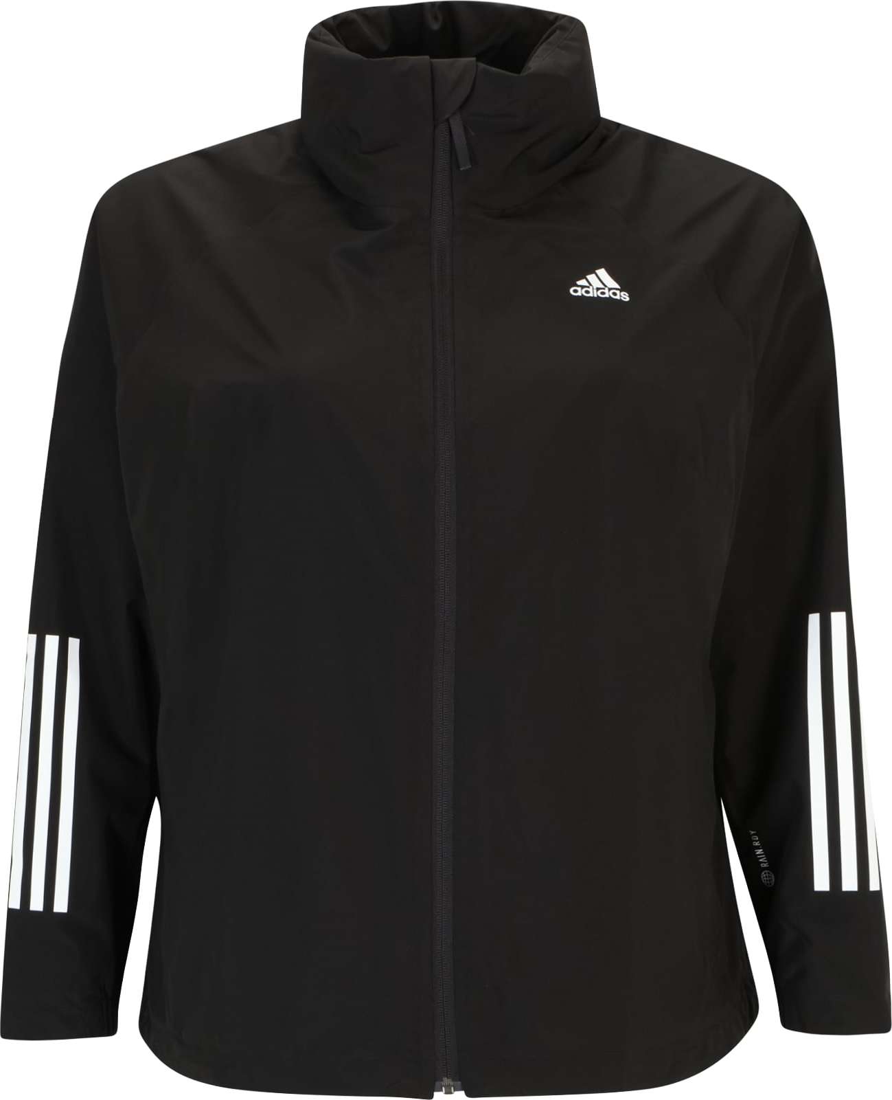 ADIDAS SPORTSWEAR Outdoorová bunda černá / bílá