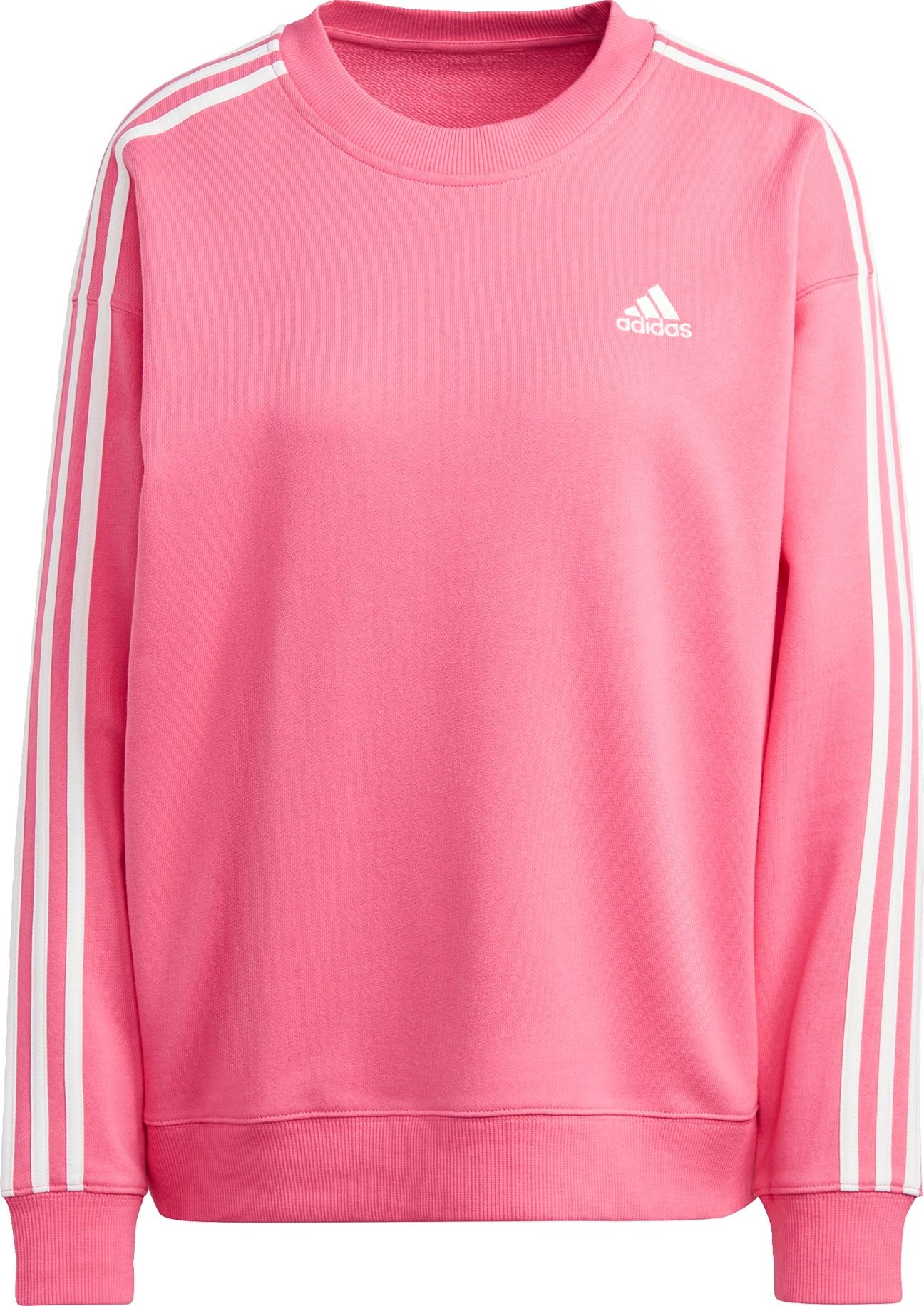 ADIDAS SPORTSWEAR Sportovní mikina magenta / bílá