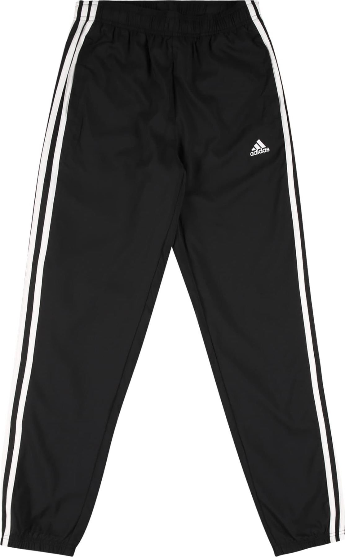 ADIDAS SPORTSWEAR Sportovní kalhoty černá / bílá