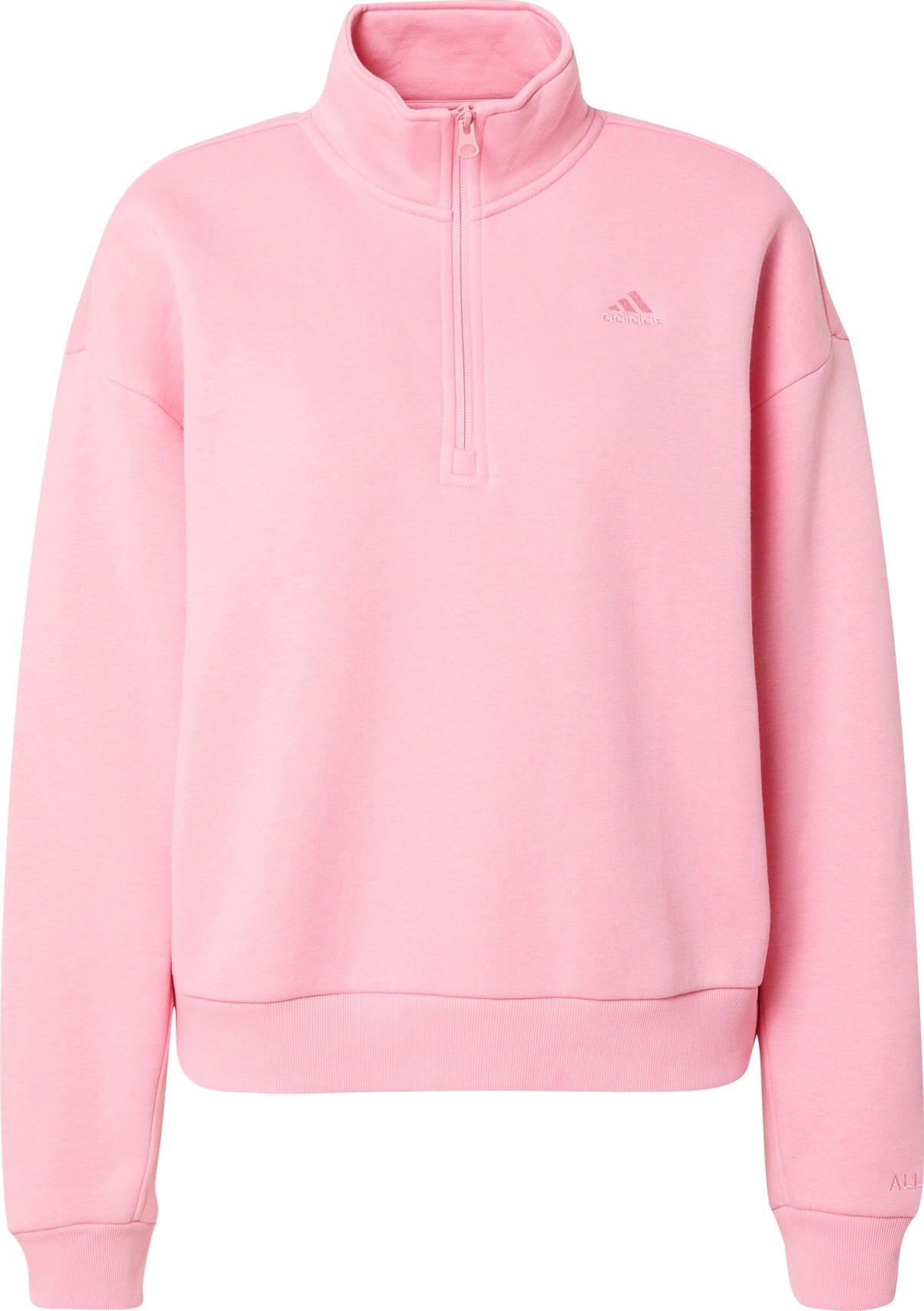 ADIDAS SPORTSWEAR Sportovní mikina růžová / černá