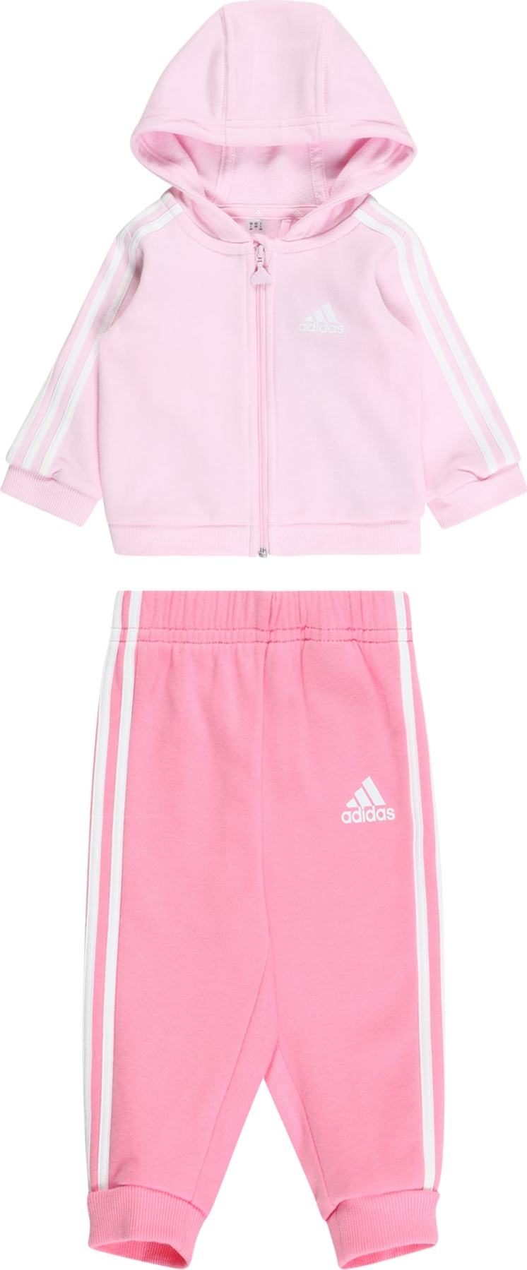 ADIDAS SPORTSWEAR Sportovní oblečení růžová / starorůžová / bílá