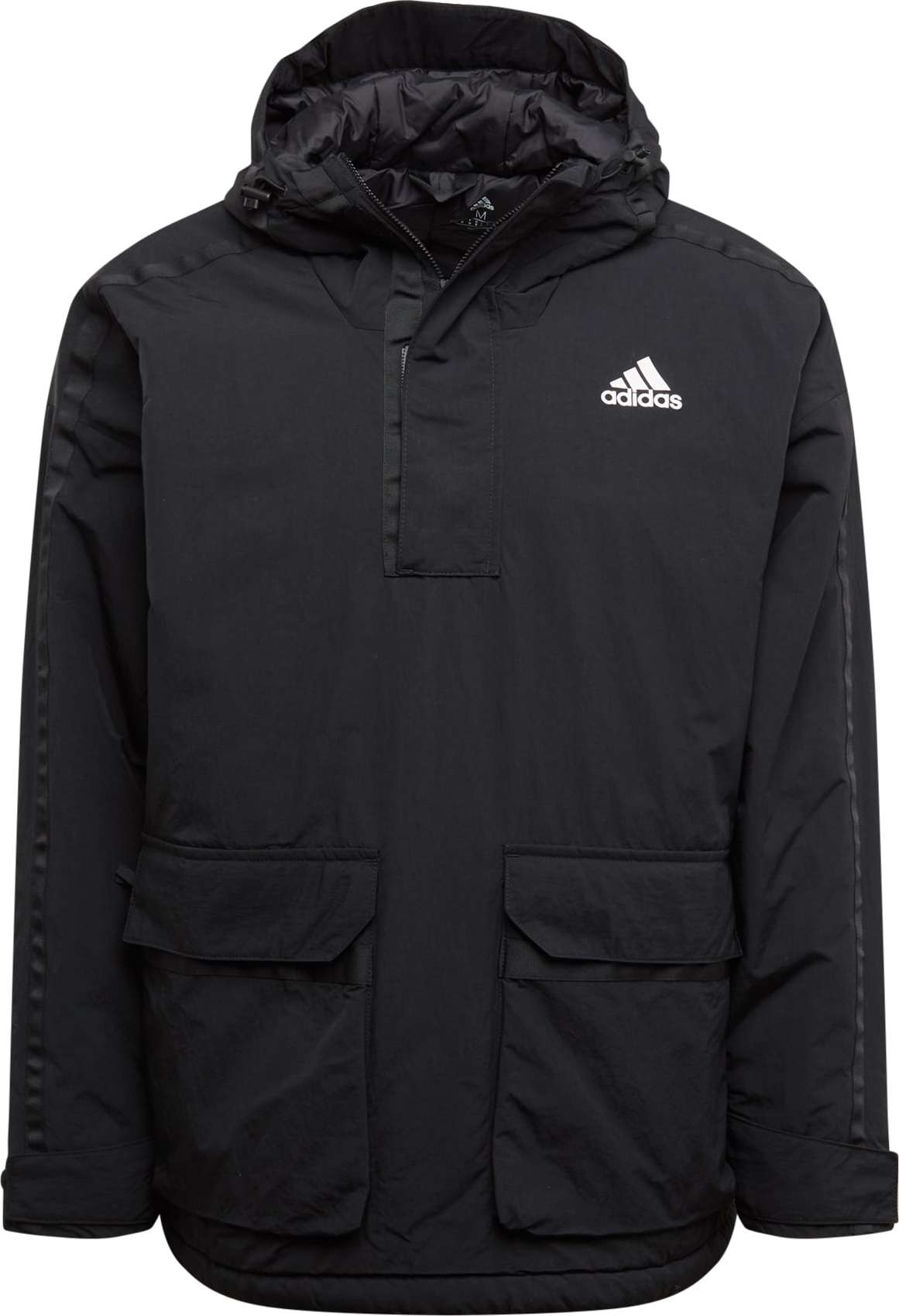 ADIDAS TERREX Outdoorová bunda černá / bílá