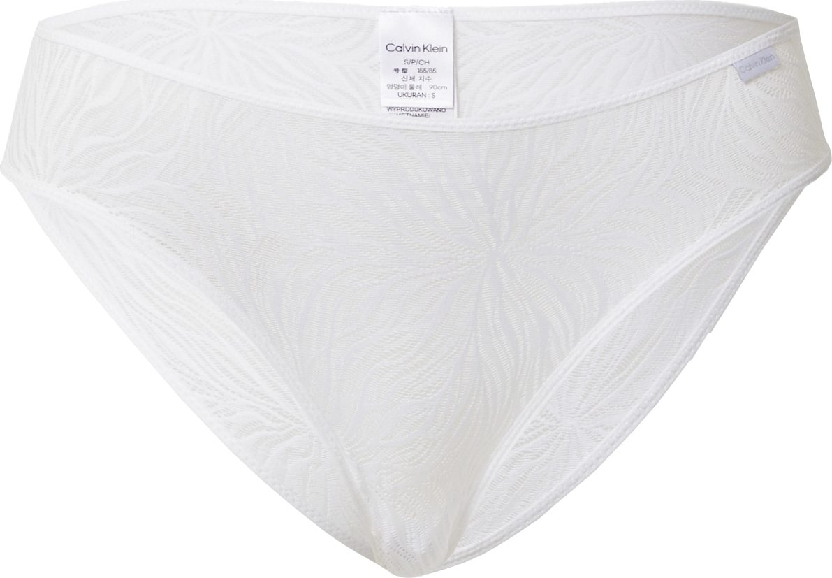 Calvin Klein Underwear Kalhotky 'Marquisette' offwhite / přírodní bílá