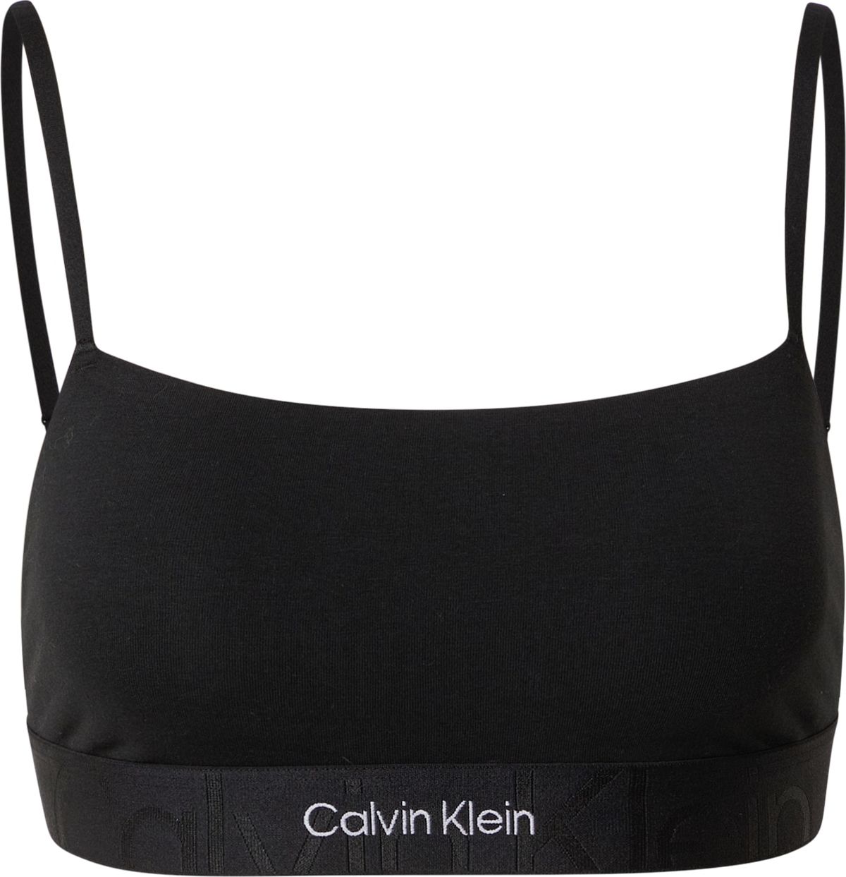 Calvin Klein Underwear Podprsenka černá / bílá