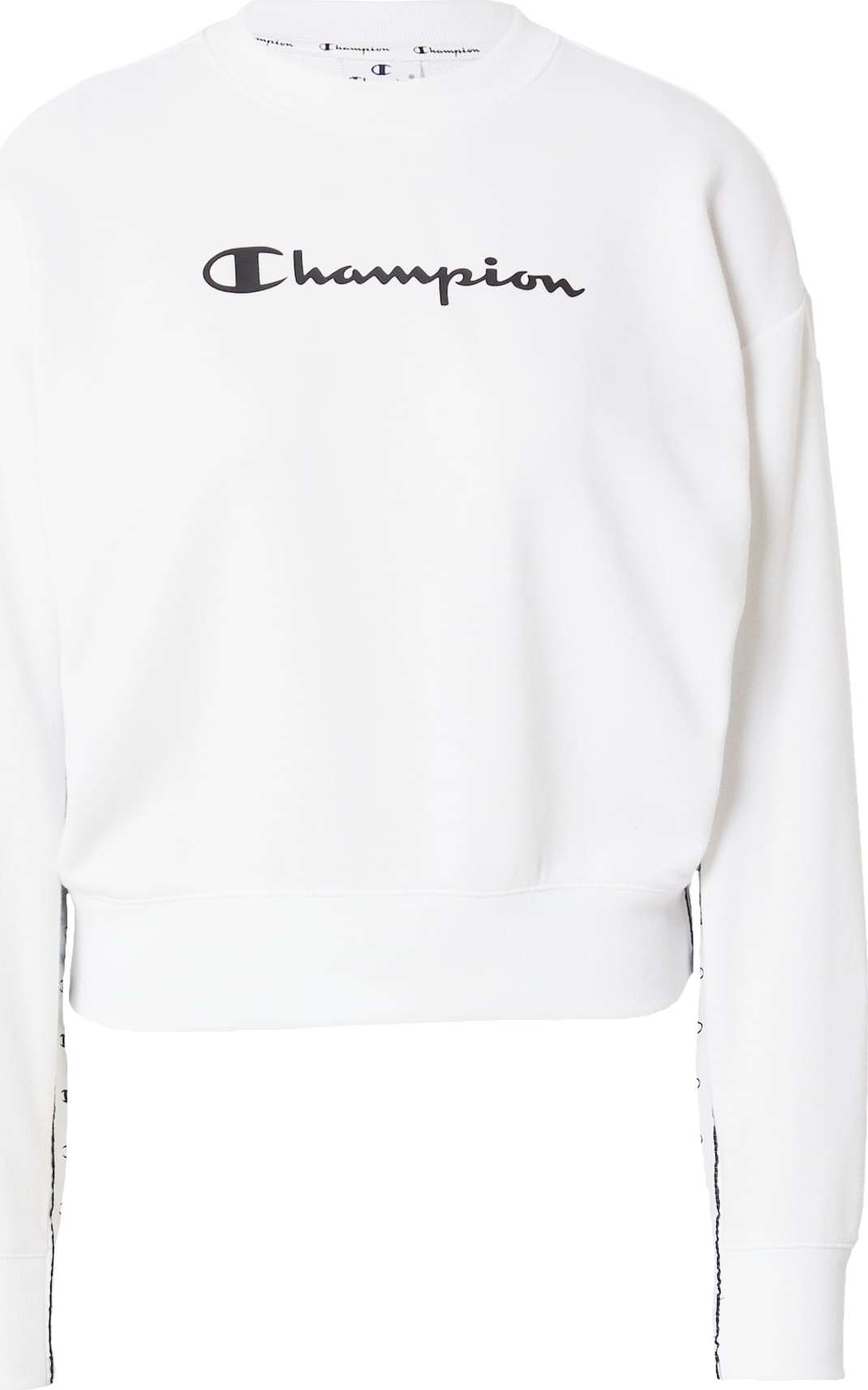 Champion Authentic Athletic Apparel Mikina černá / bílá