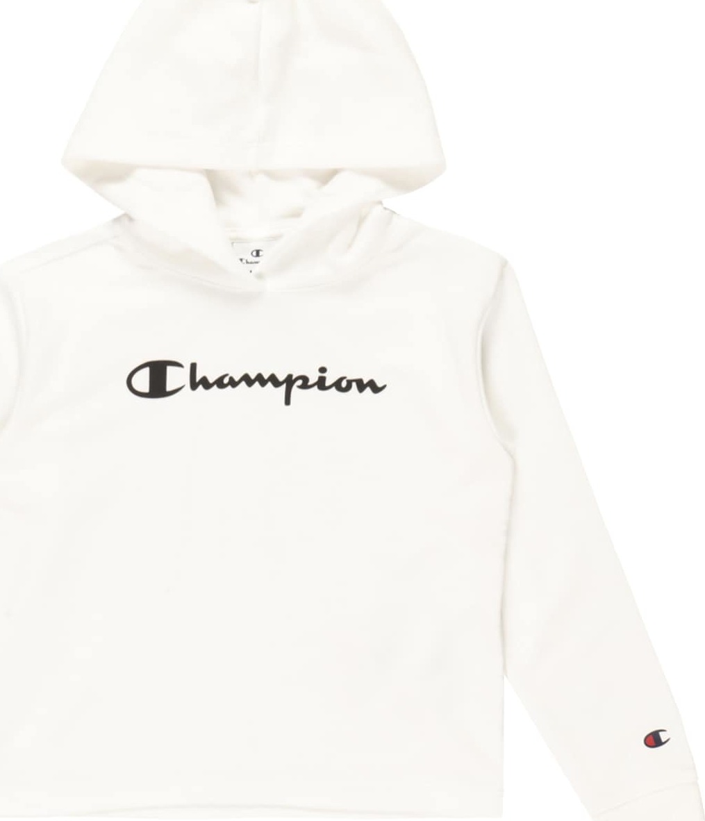 Champion Authentic Athletic Apparel Mikina ohnivá červená / černá / bílá