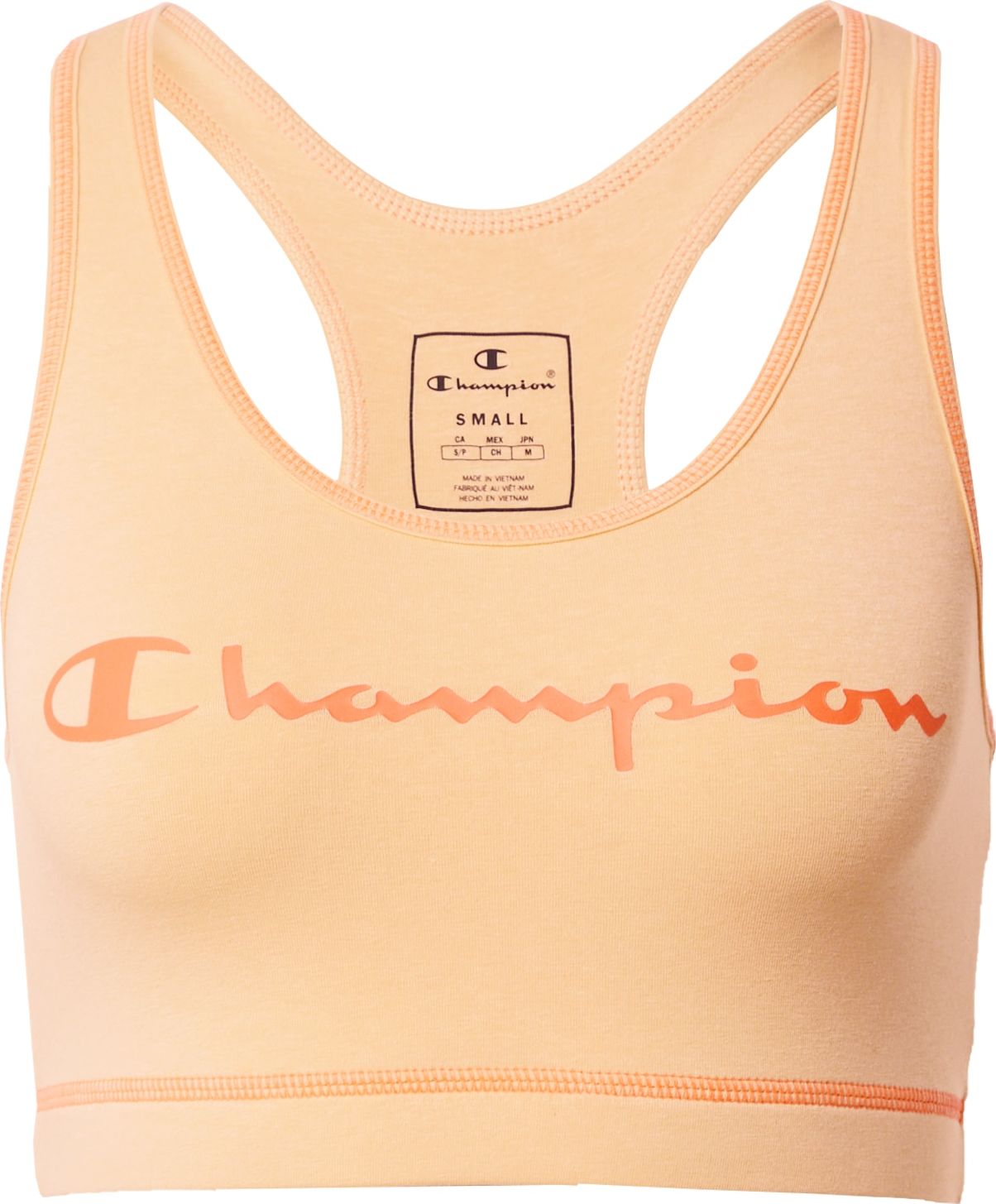 Champion Authentic Athletic Apparel Sportovní podprsenka broskvová