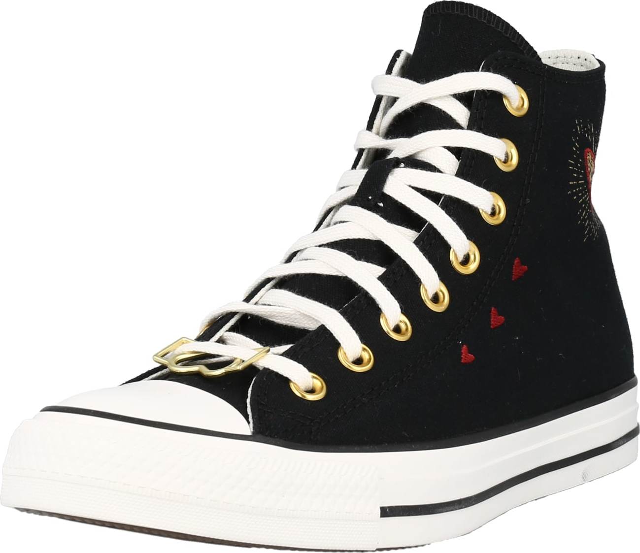 CONVERSE Kotníkové tenisky 'Chuck Taylor All Star' bordó / černá / bílá