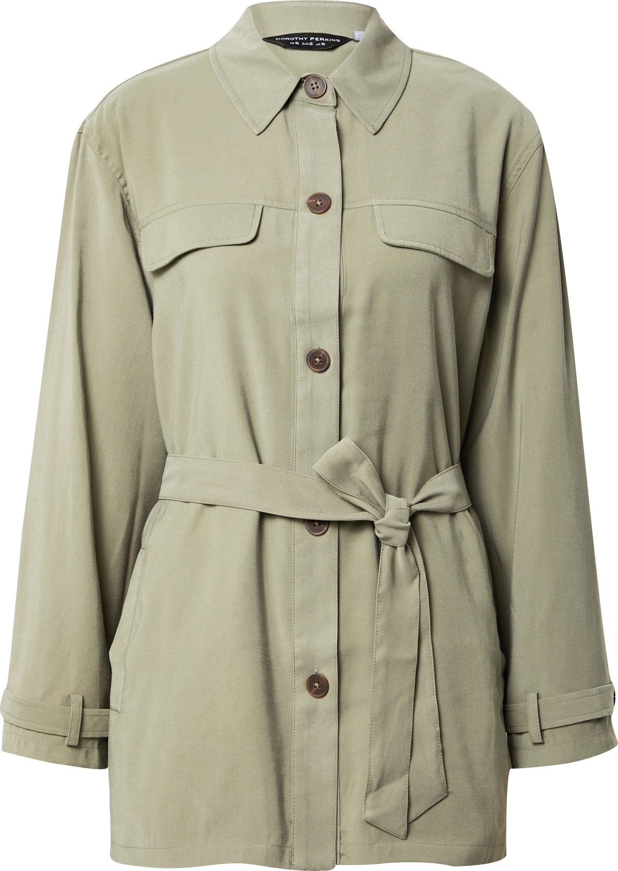 Dorothy Perkins Přechodná bunda khaki