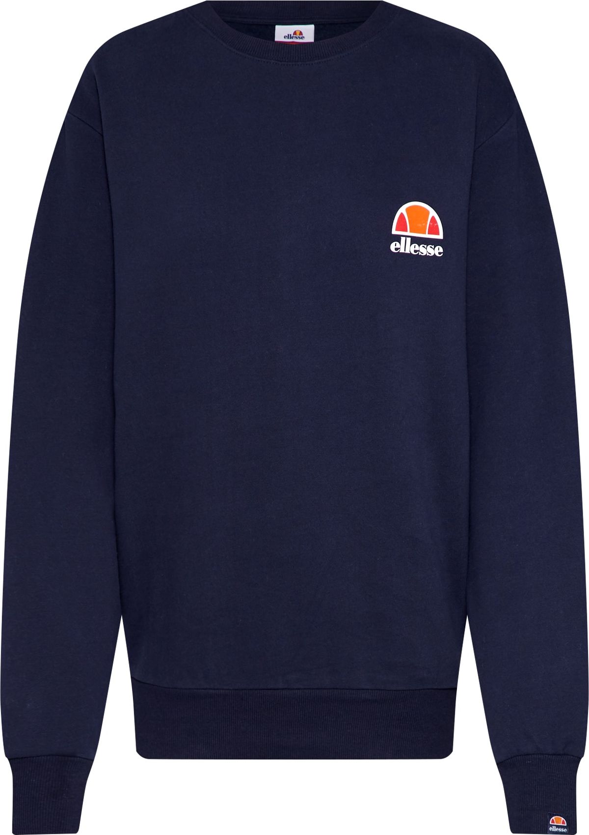 ELLESSE Mikina 'HAVERFORD' námořnická modř / oranžová / červená / bílá