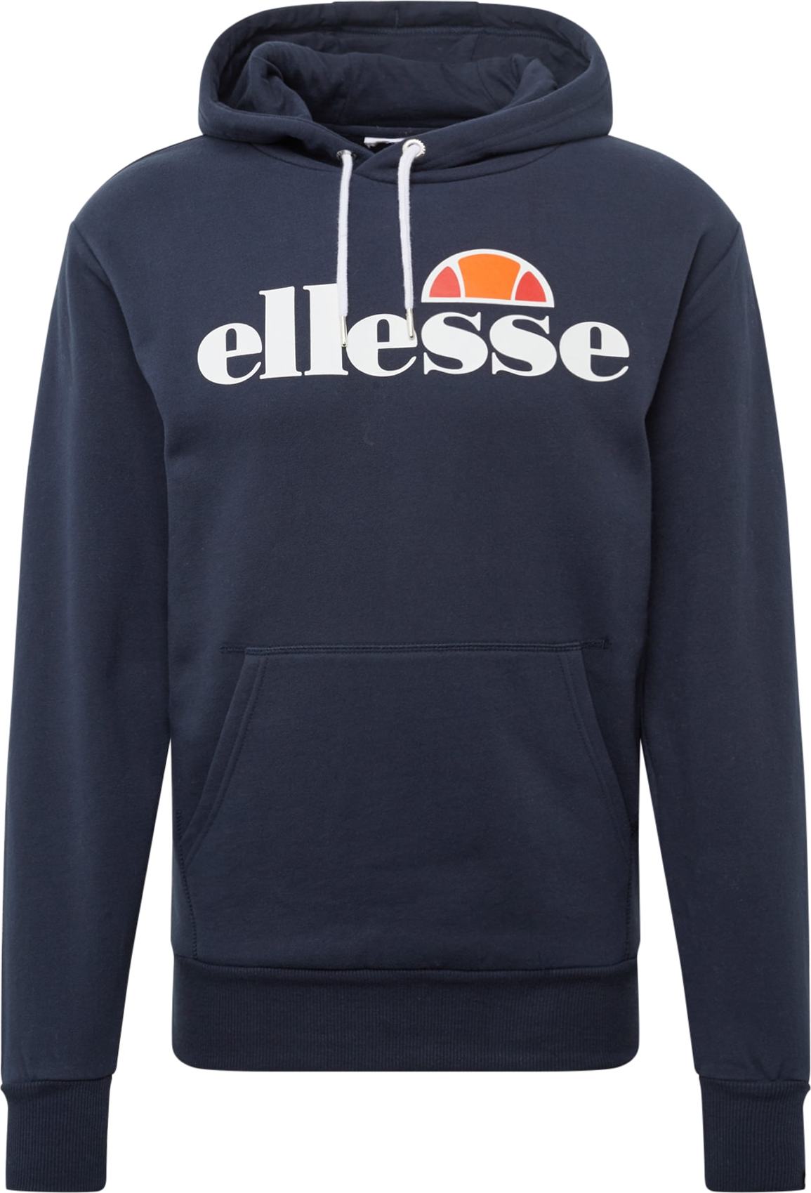 ELLESSE Mikina tmavě modrá / oranžová / červená / bílá