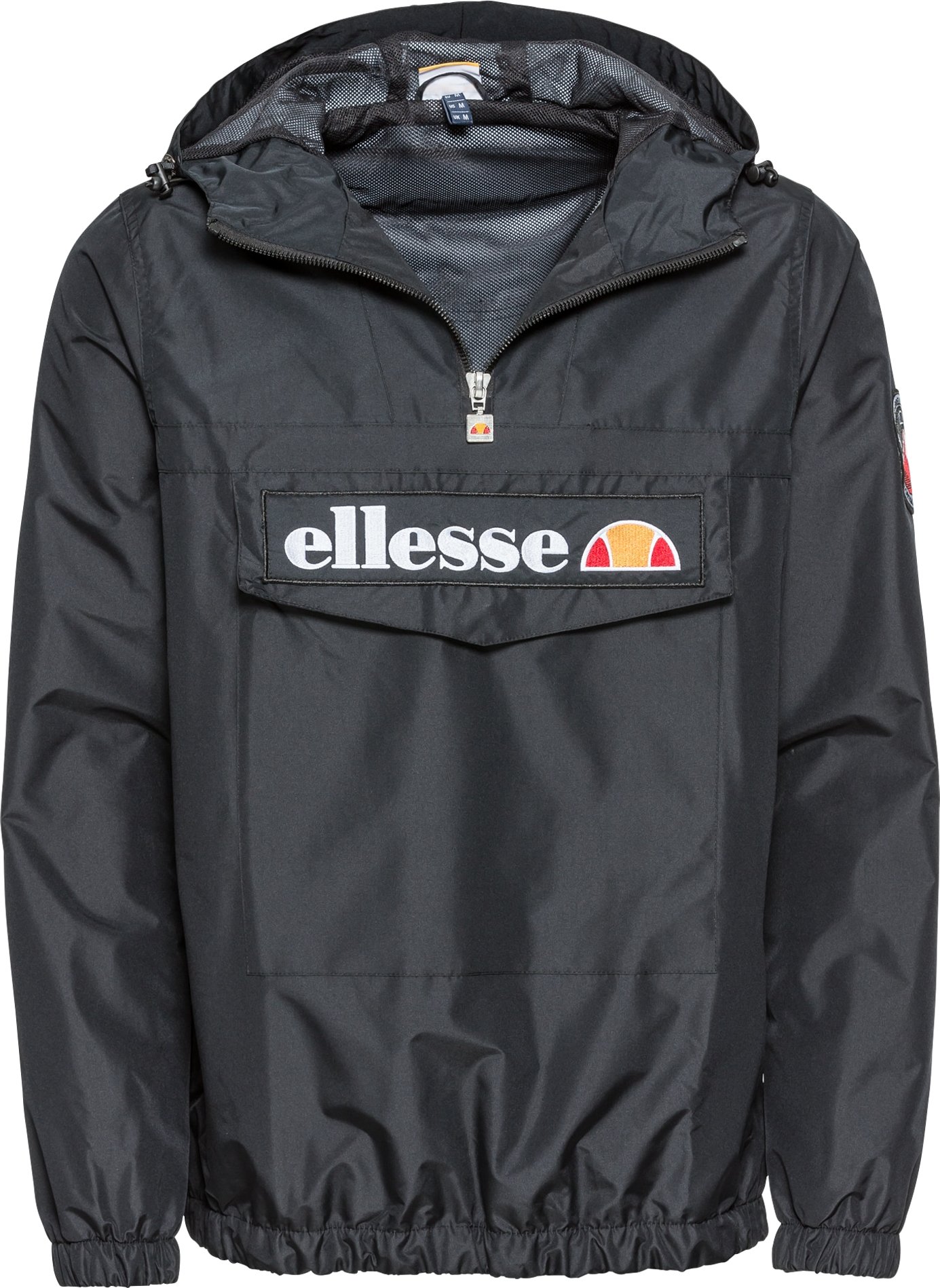 ELLESSE Přechodná bunda 'Mont 2' mandarinkoná / brusinková / černá / bílá