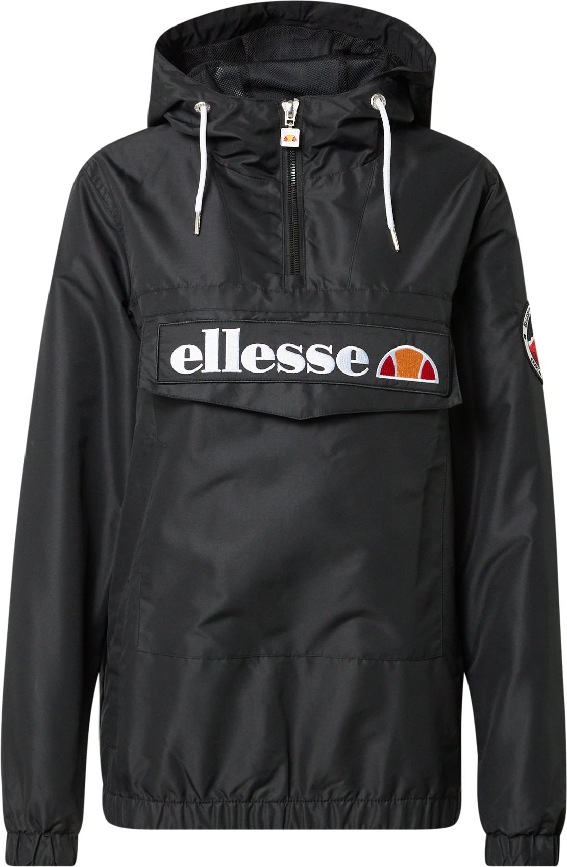 ELLESSE Přechodná bunda 'Montez' oranžová / červená / černá / bílá