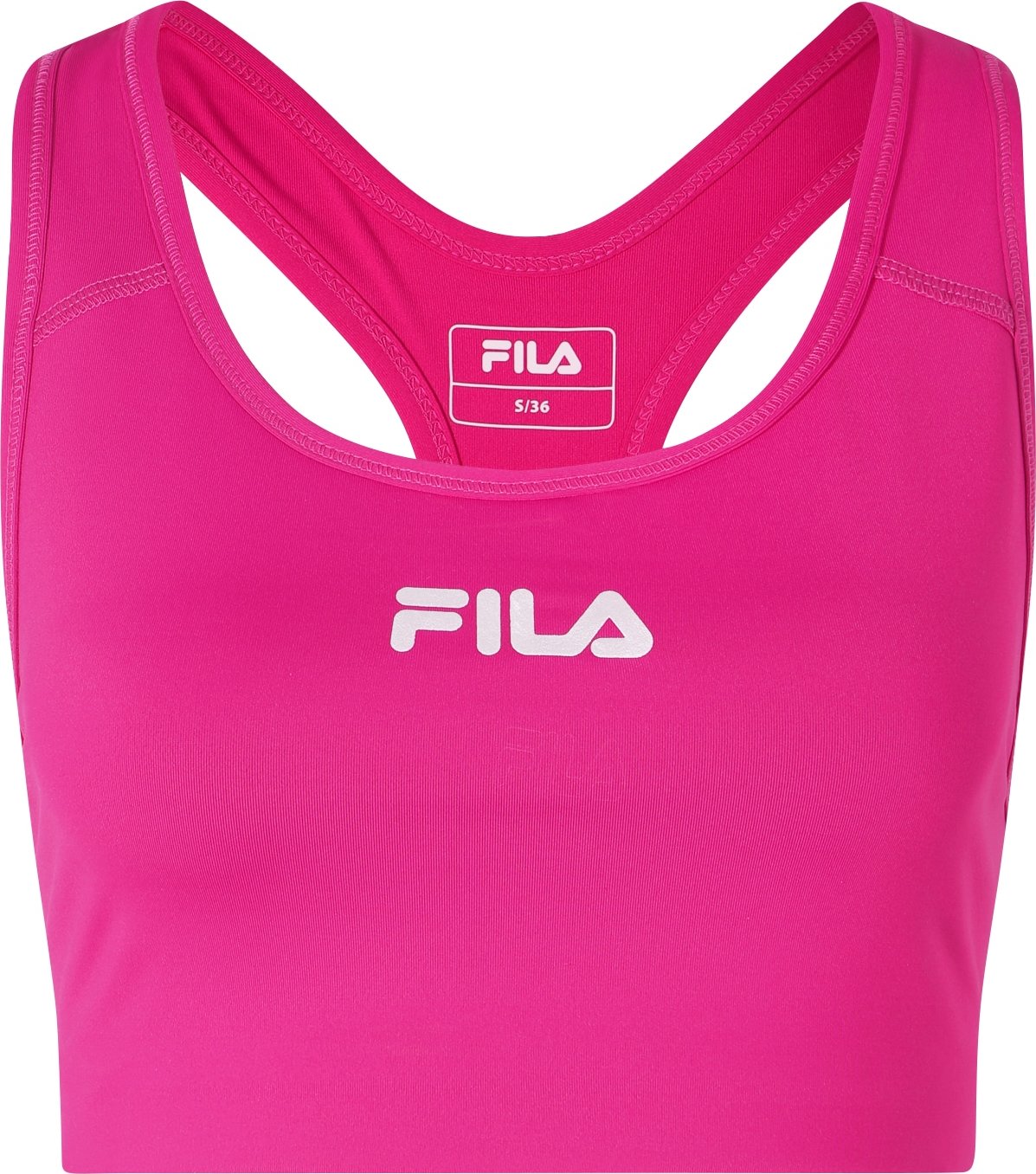 FILA Sportovní podprsenka 'Lea' fuchsiová / bílá