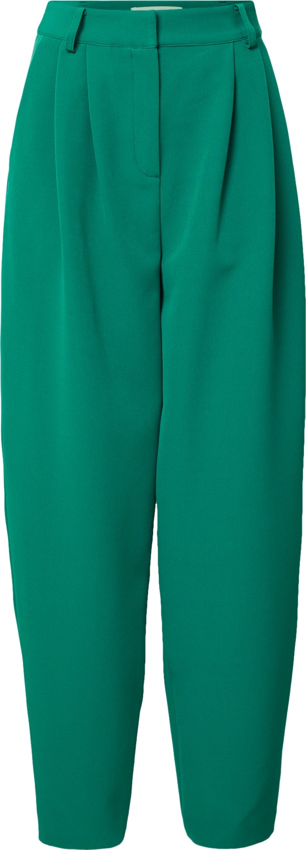 Guido Maria Kretschmer Collection Kalhoty s puky 'Inka' zelená