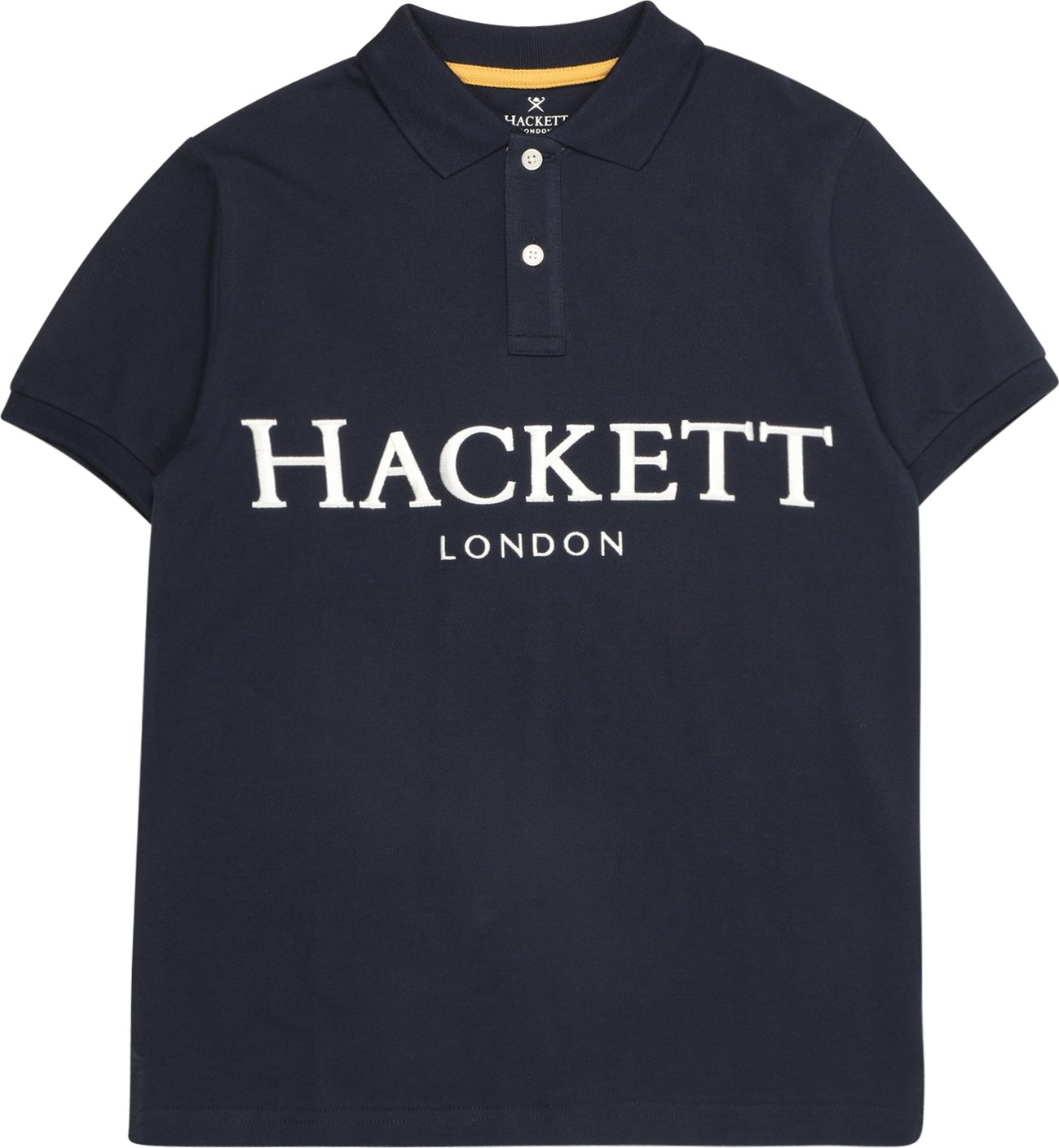 Hackett London Tričko tmavě modrá / bílá