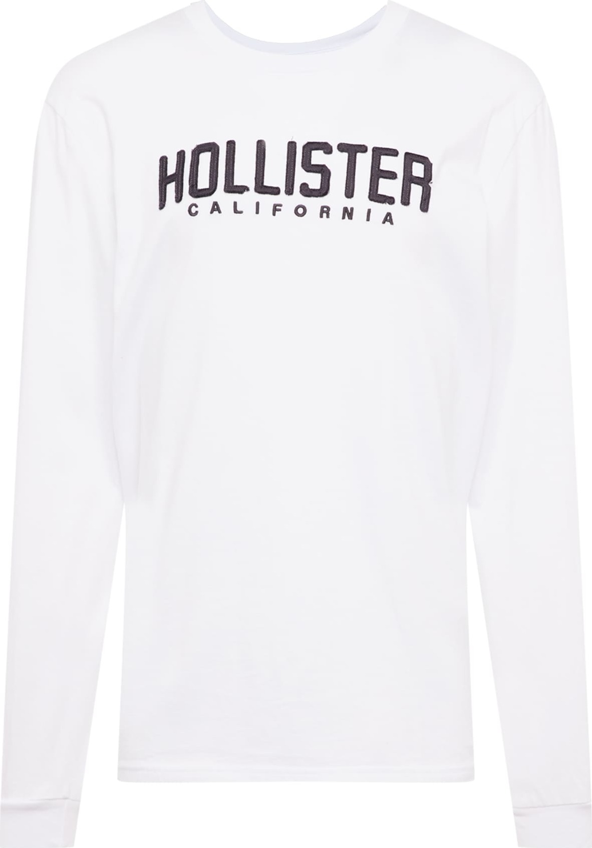 HOLLISTER Tričko černá / bílá