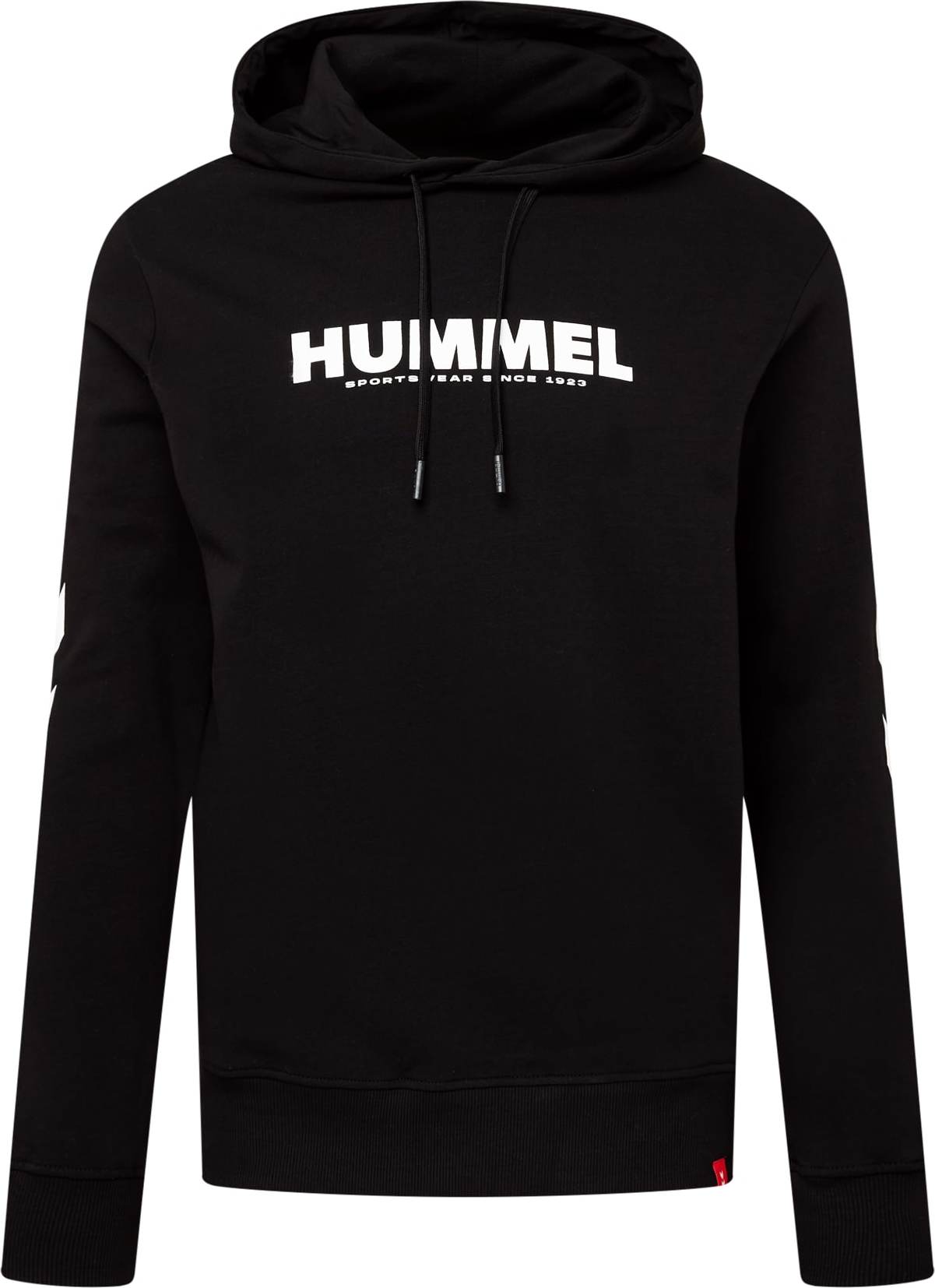 Hummel Sportovní mikina černá / bílá