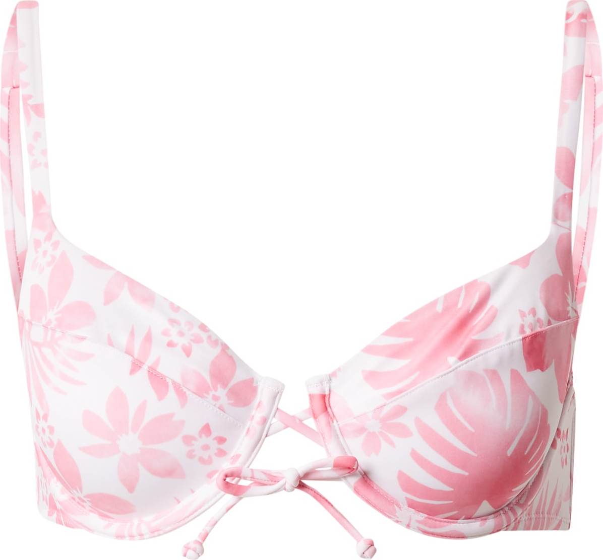 Hunkemöller Horní díl plavek pink / bílá