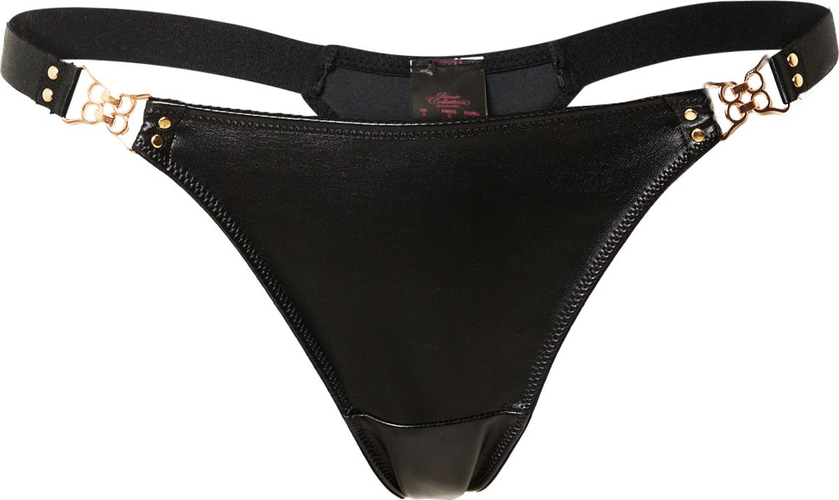 Hunkemöller Tanga 'Siren' zlatá / černá