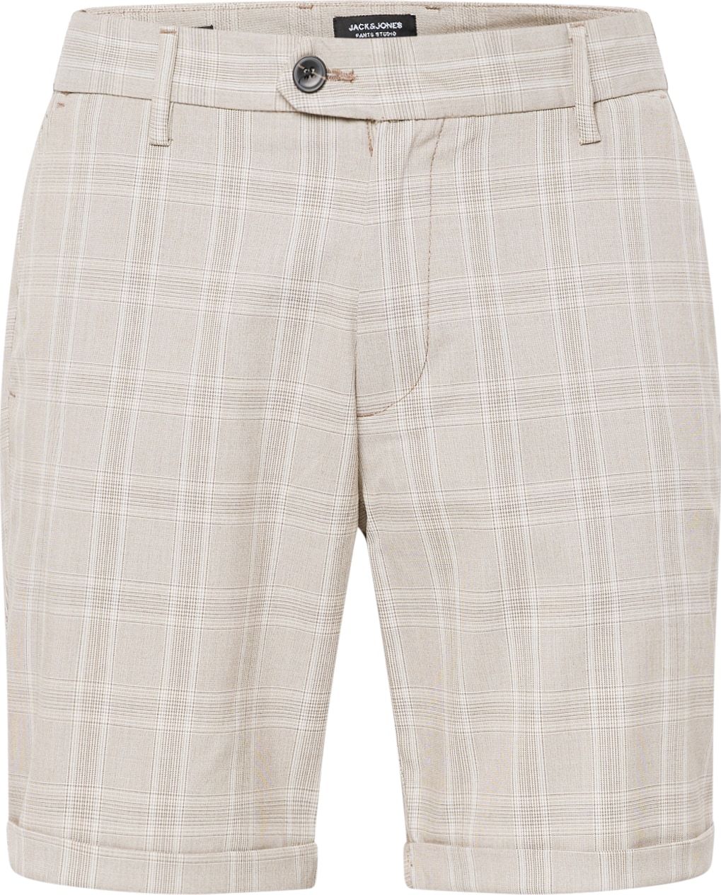 JACK & JONES Chino kalhoty 'CONNOR' béžová / tmavě béžová