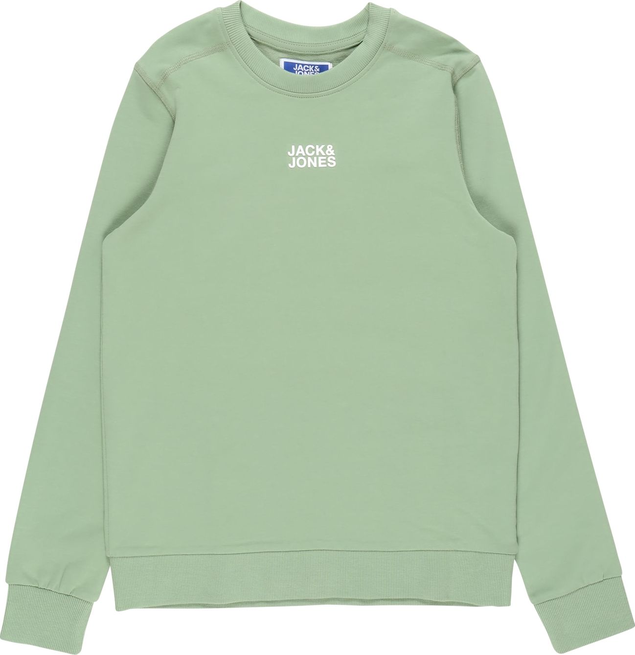 Jack & Jones Junior Mikina jablko / bílá