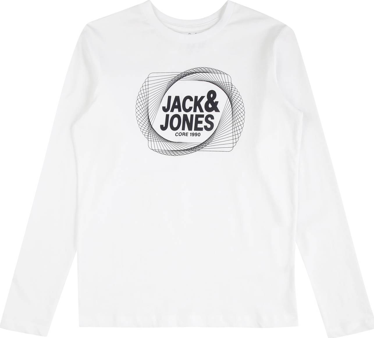 Jack & Jones Junior Tričko 'Luca' černá / bílá