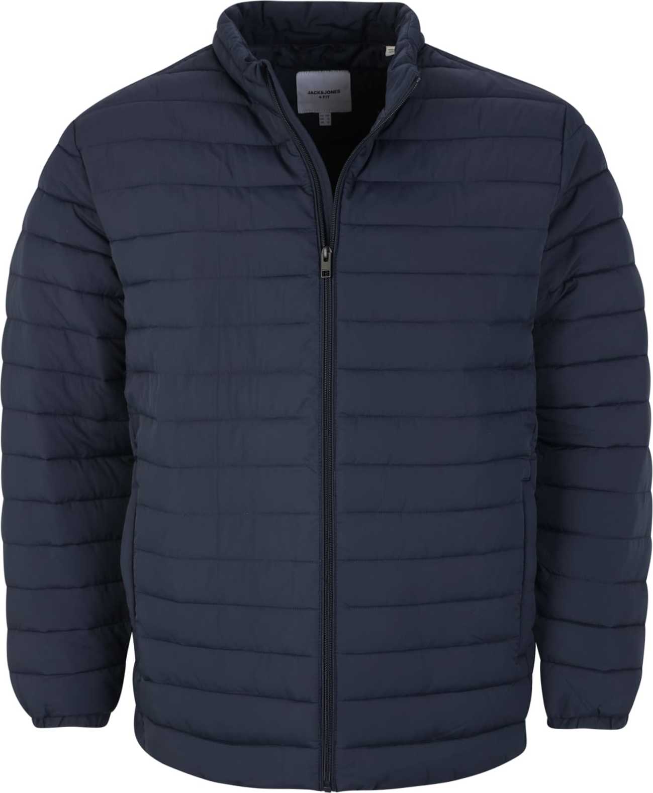 Jack & Jones Plus Přechodná bunda marine modrá