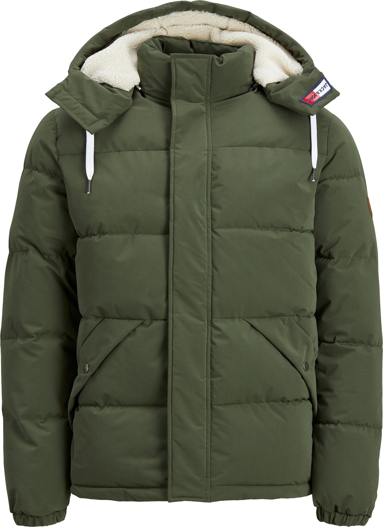 JACK & JONES Zimní bunda 'Efdey' khaki