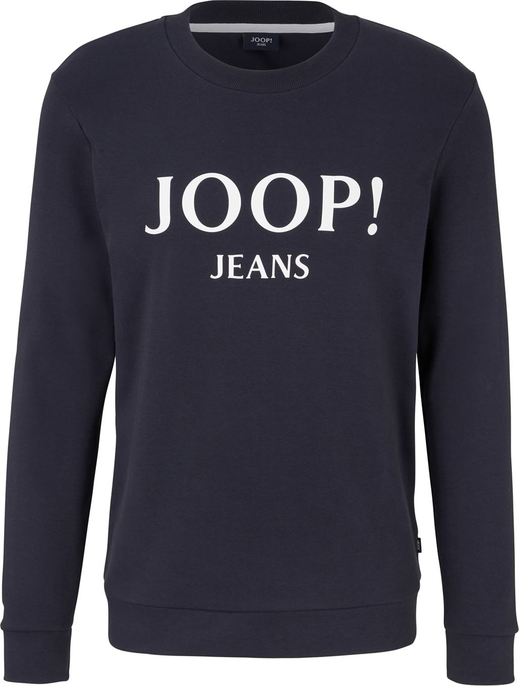 JOOP! Jeans Mikina 'Alfred' tmavě modrá / bílá