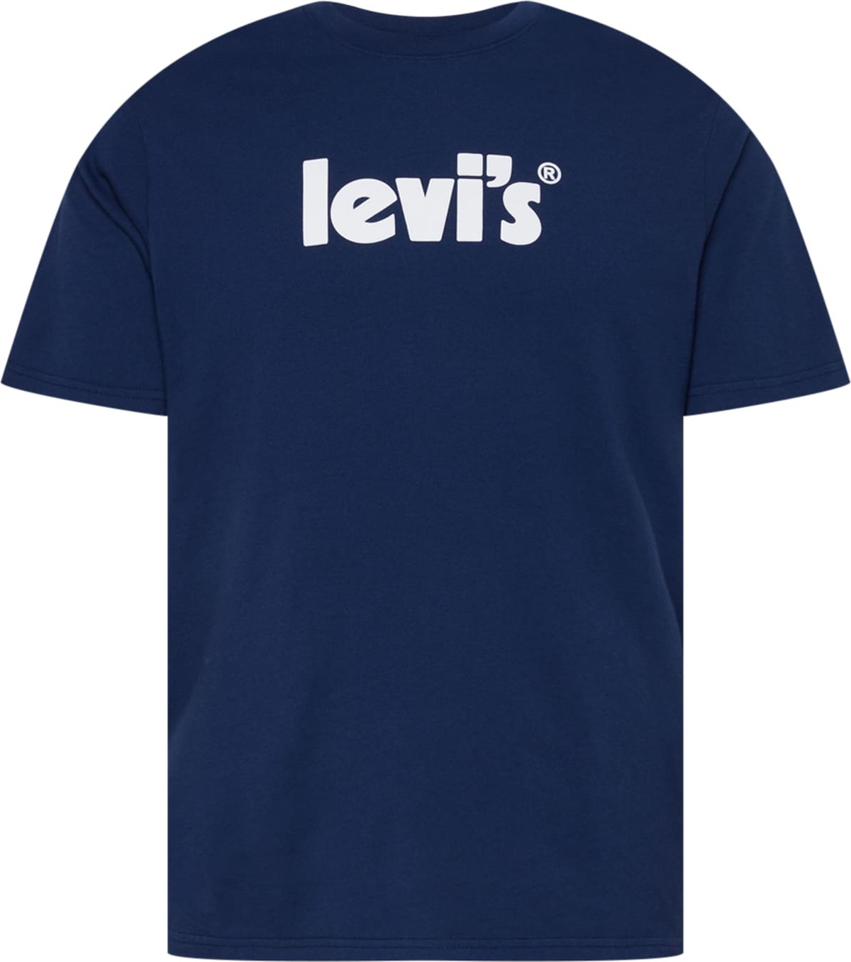 LEVI'S Tričko 'SS RELAXED FIT TEE BLUES' tmavě modrá / bílá