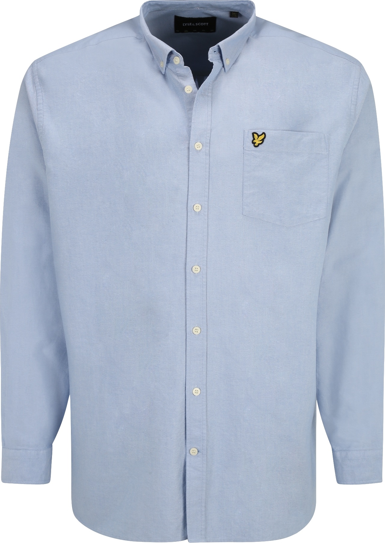 Lyle & Scott Big&Tall Košile světlemodrá / žlutá / černá