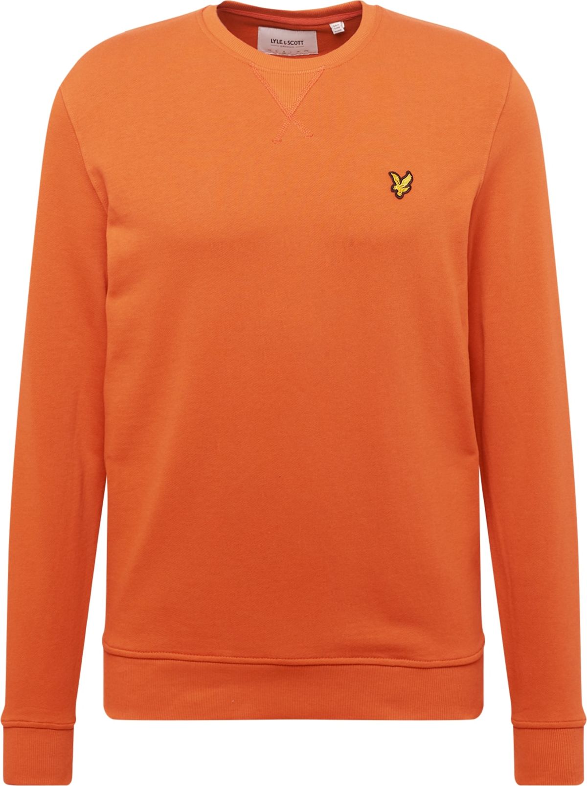 Lyle & Scott Mikina žlutá / mandarinkoná / černá