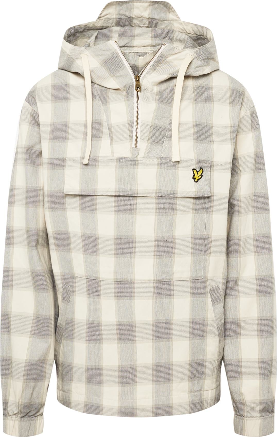 Lyle & Scott Přechodná bunda šedobéžová / kámen / šedý melír