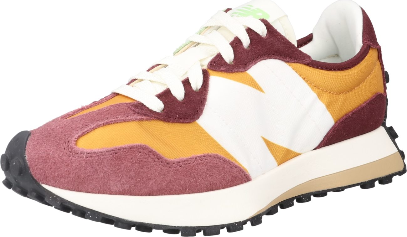 new balance Tenisky '327' oranžová / burgundská červeň / bílá