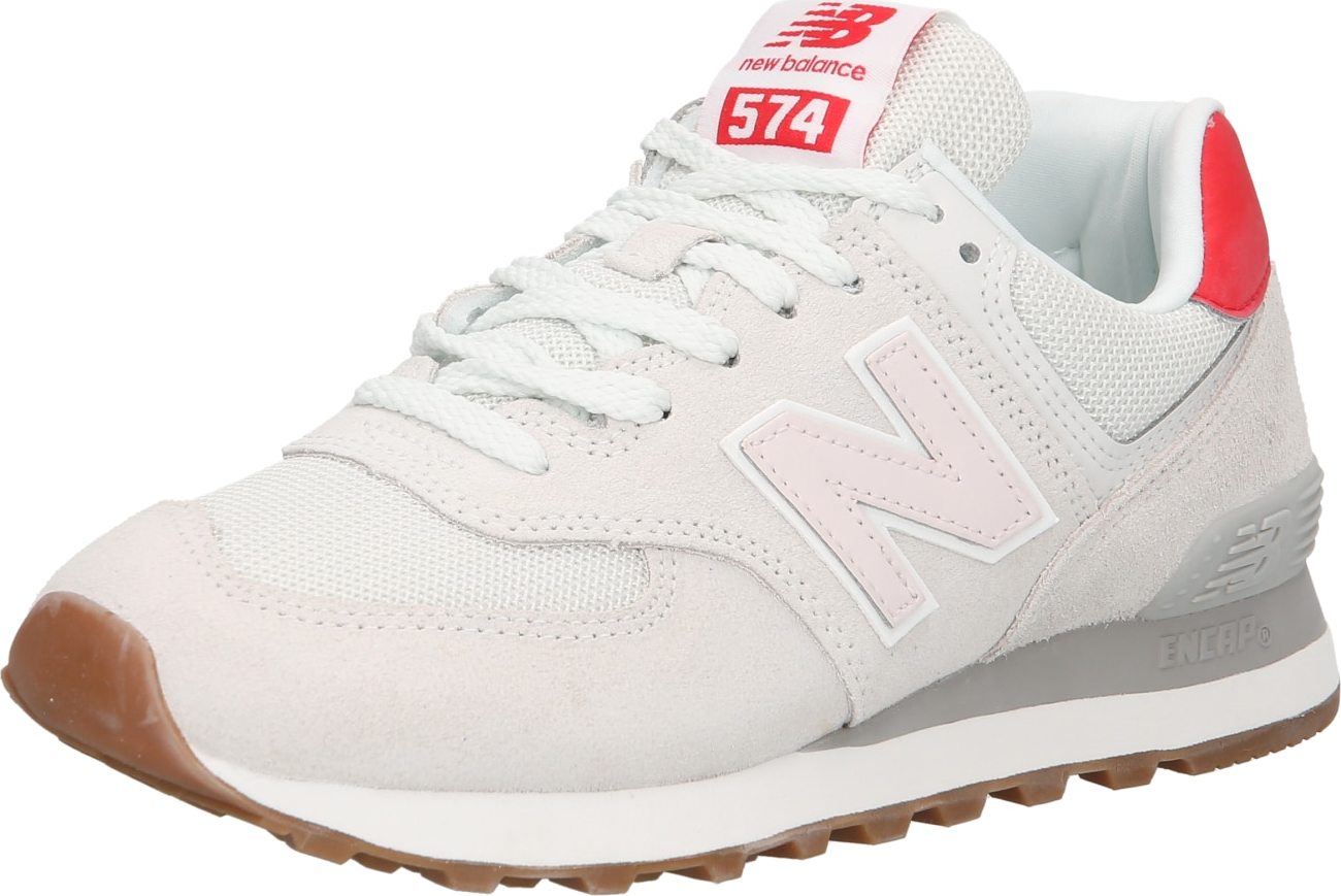 new balance Tenisky světle šedá / růžová / grenadina