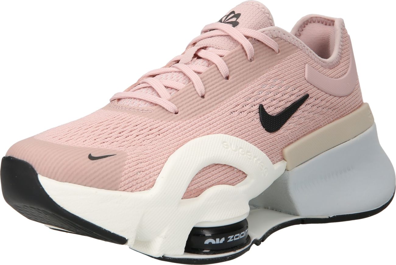 NIKE Sportovní boty 'Zoom 4' růžová / černá