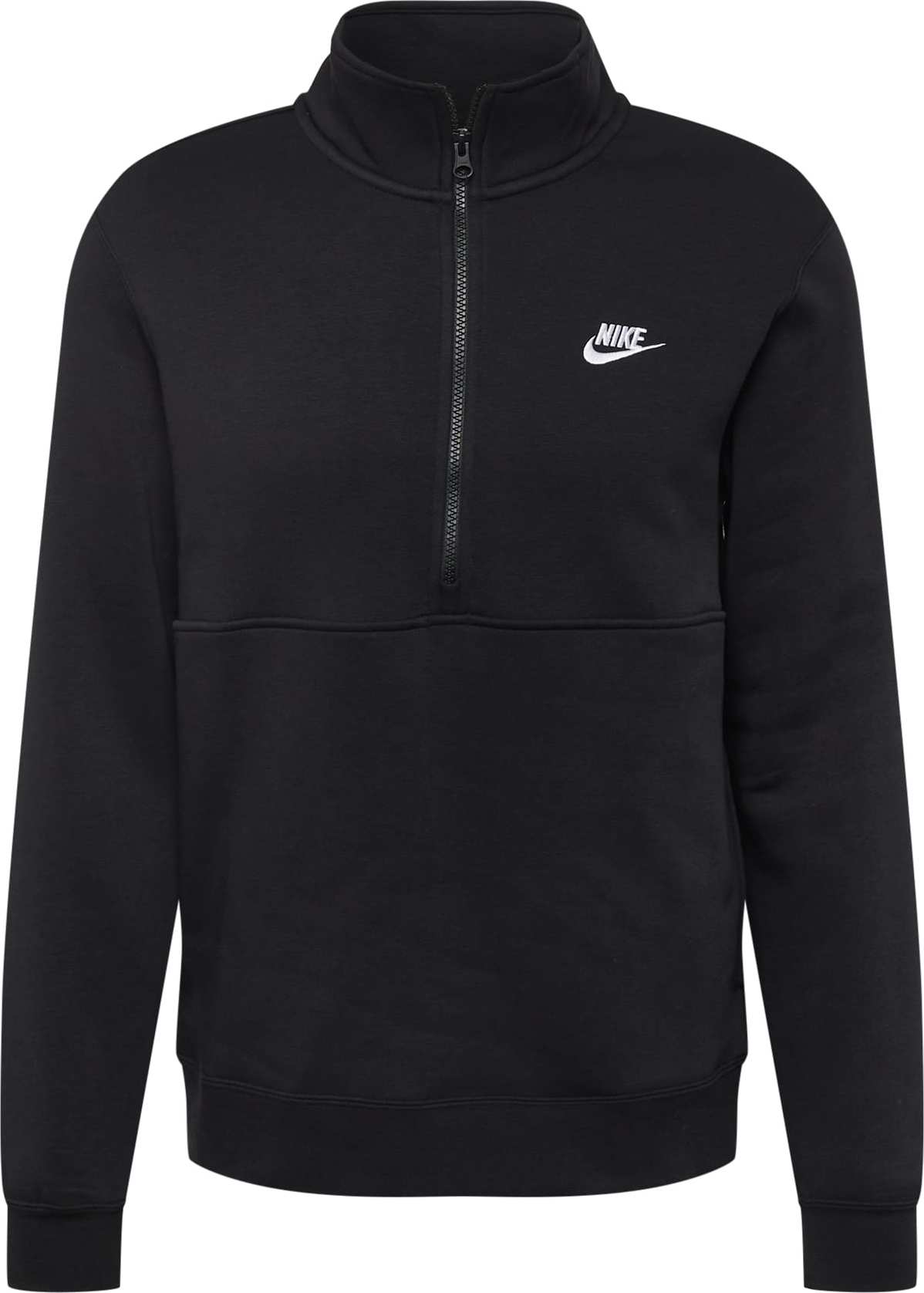 Nike Sportswear Mikina černá / bílá