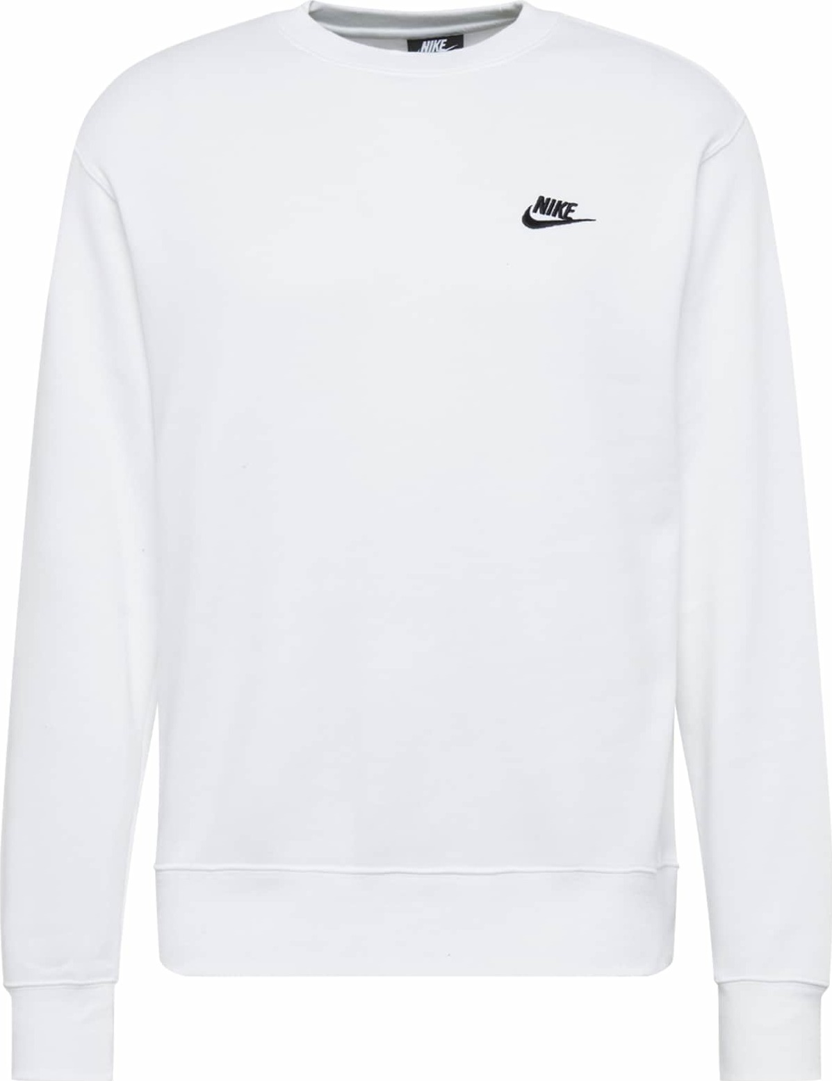 Nike Sportswear Mikina černá / bílá